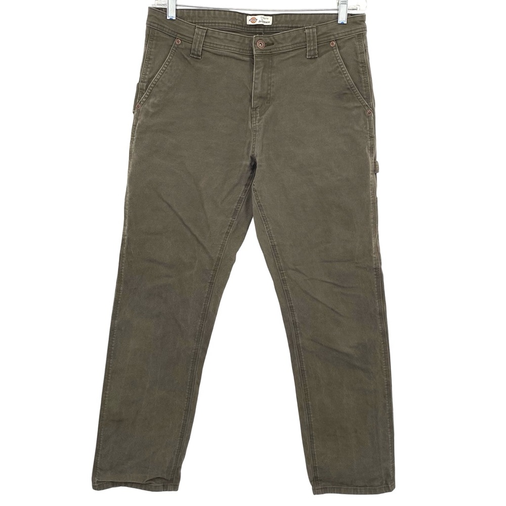 Carharrt Women’s Relaxed Fit Carpenter Pants Olive Green